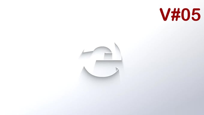 make clean glossy logo animation intro