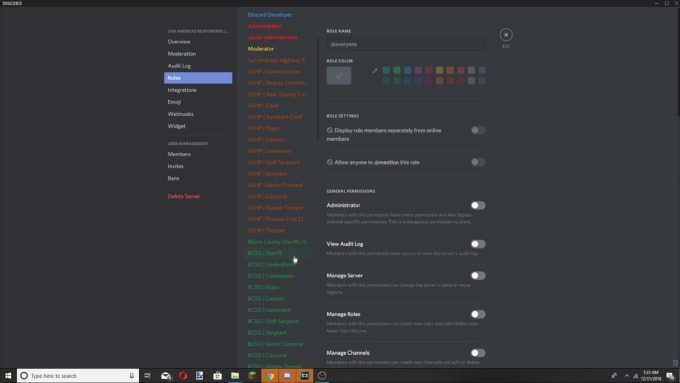 GTA5 Fivem Discord Server Template Advanced Gaming Discord 