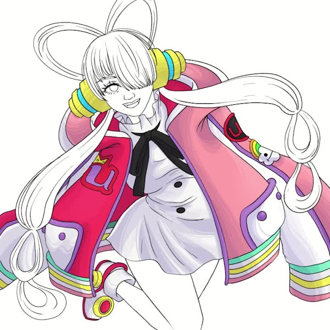 draw you in anime character style