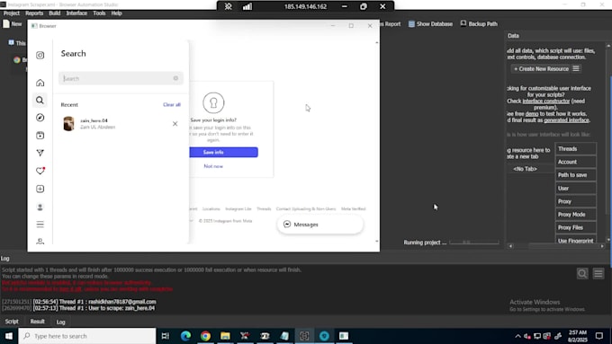 do web automation,scraping, data extraction using browser automation studio