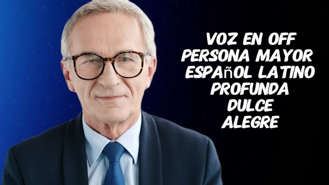 voz en off español