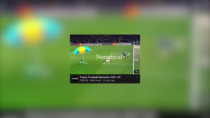 Create funny football moments for football videos no copyright on