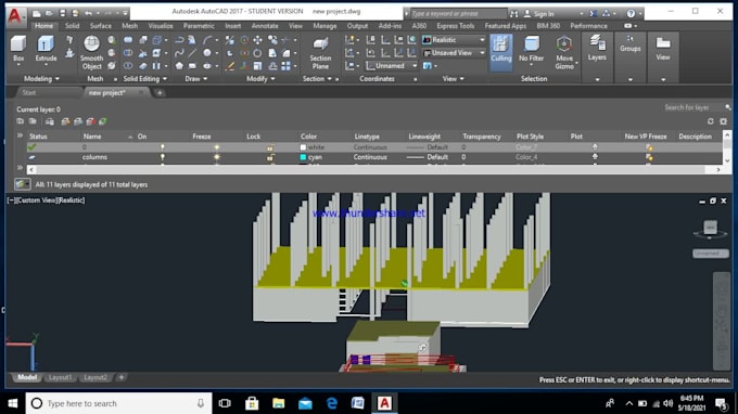 make 2d and 3d maps of buildings