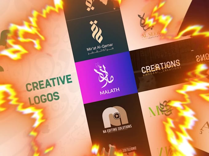 design a professional custom arabic calligraphy logo