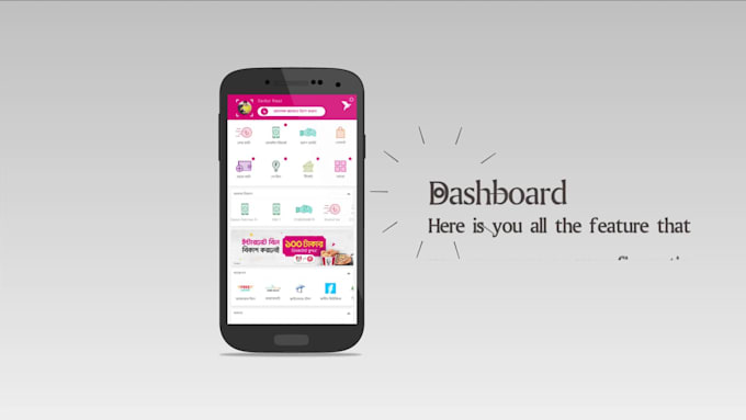 create a fresh app promo video for ios or android