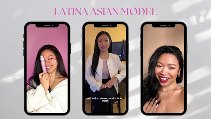 be your asian latina photo or video female model