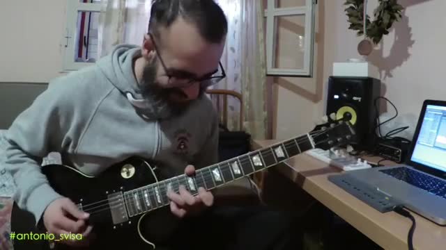 record guitar tracks for your song