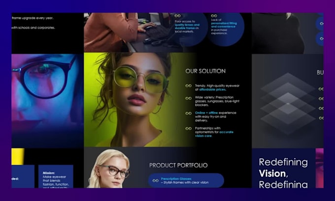 create professional animated presentations and redesign slides