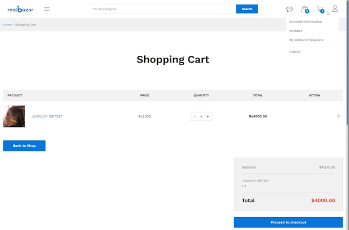 develop dynamic and responsive website