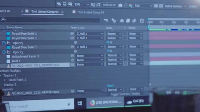 edit your film or video project