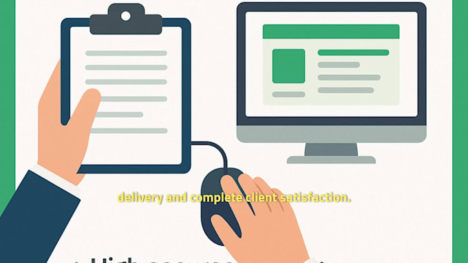 do fast and accurate copy paste work and online tasks
