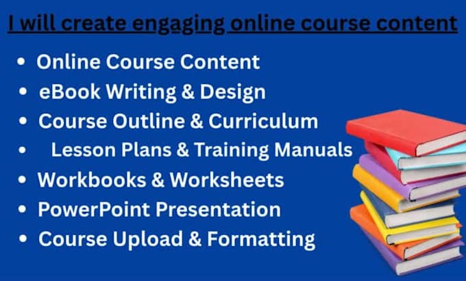 create engaging ebook online course content, teachable courses, eboook