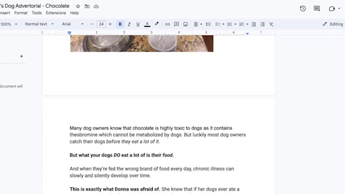write and design an advertorial landing page for native ads