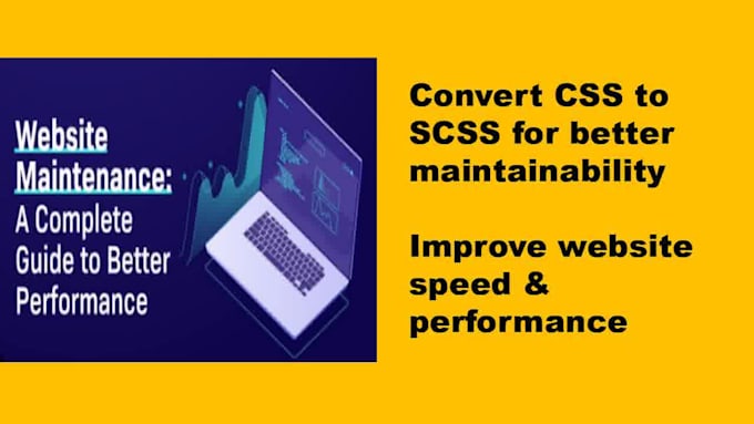 convert scss to CSS for clean websites and wordpress themes