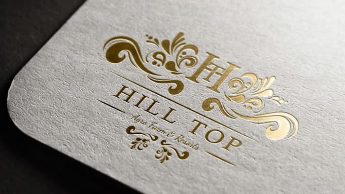 design gold luxury logo