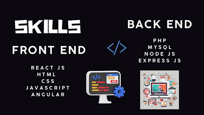 create website with backend