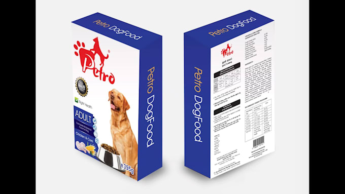 create modern and elegant product packaging and label design