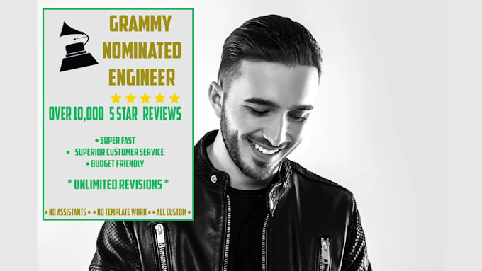 as a grammy nominated engineer, clean and remove noise on your vocal