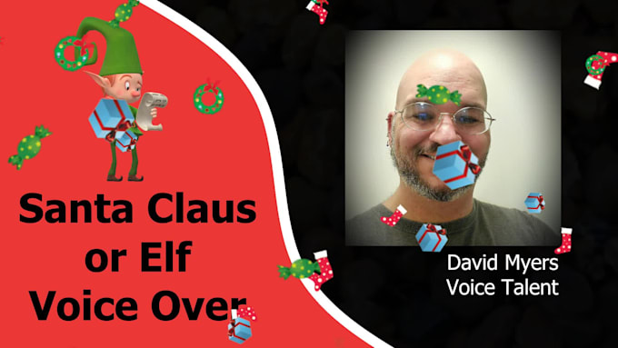 record a santa claus or elf voice over