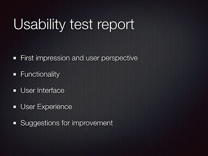 test your ios app for usability