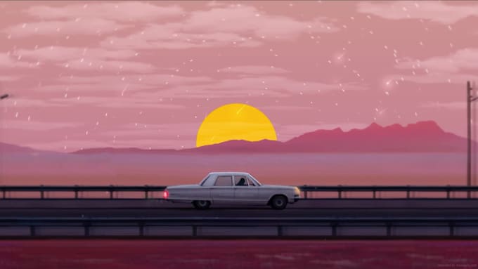 create lofi loop animated videos