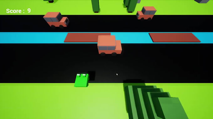 Create a game like crossy road by Chahre | Fiverr