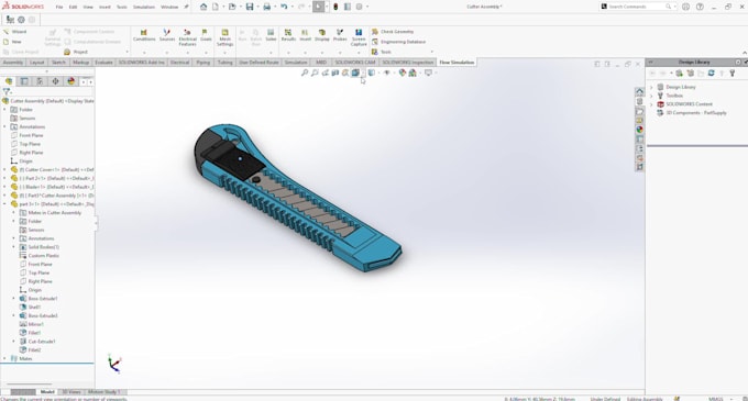 design 3d models on solidworks