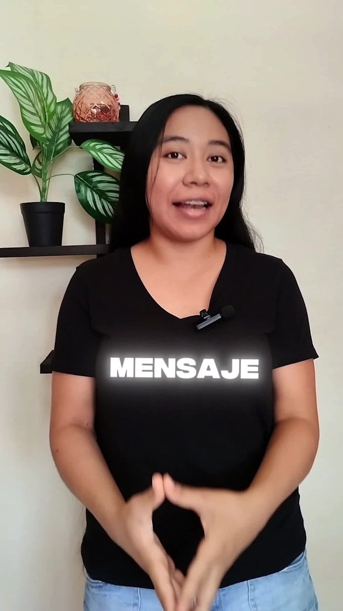 record a spanish spokesperson video