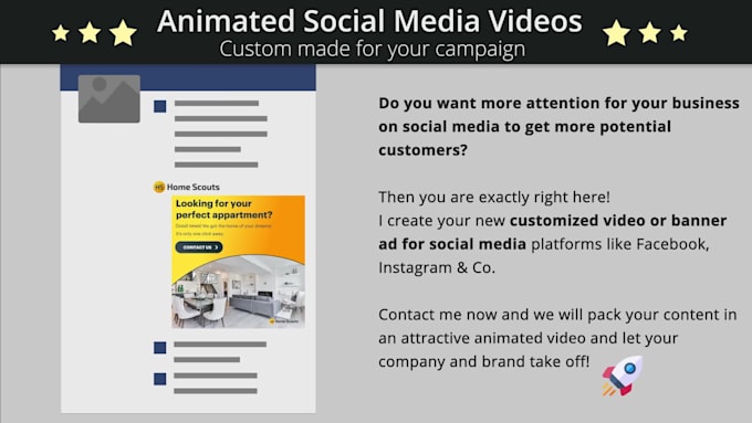 create animated video web banners