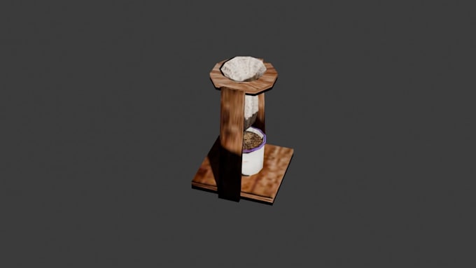 create low poly ps1 style 3d models for games