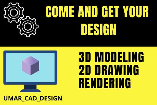design 2d and 3d projects in autocad and autodesk inventor