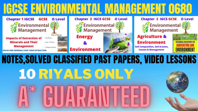 IGCSE CHAPTER 2 energy and the environment PAST PAPER CLASSIFIED 