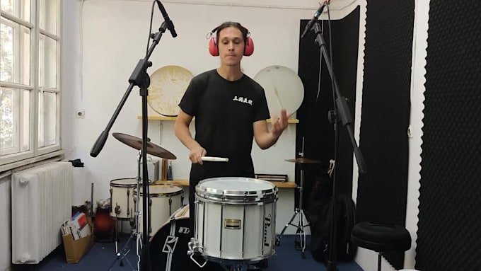 record professional marching snare