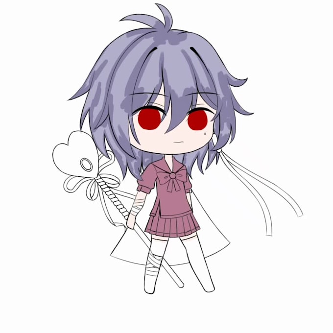 draw chibi style character