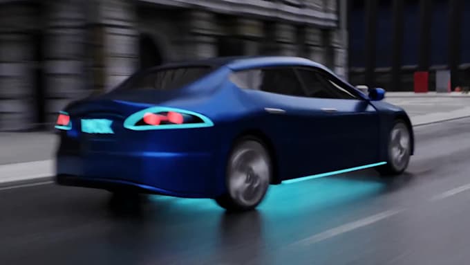Realistic 3d car animation, automotive, car animation, cgi car video ...