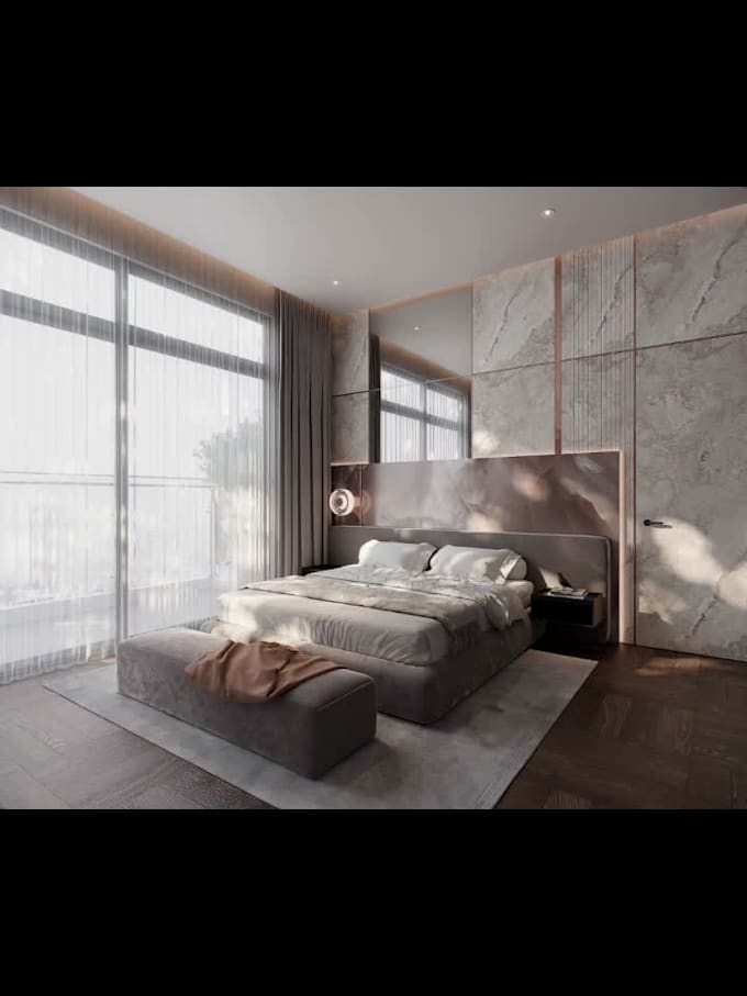 Do 3d interior and interior design with realistic render by Luyen1312 ...