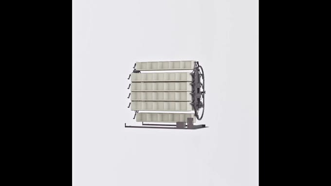 create an industrial product, machinery animation, render, modelling included
