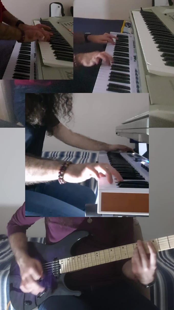 record synth solos, hammond organ, or any keyboards for you