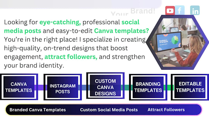 Design engaging social media content canva templates by Muhammadsayyab ...