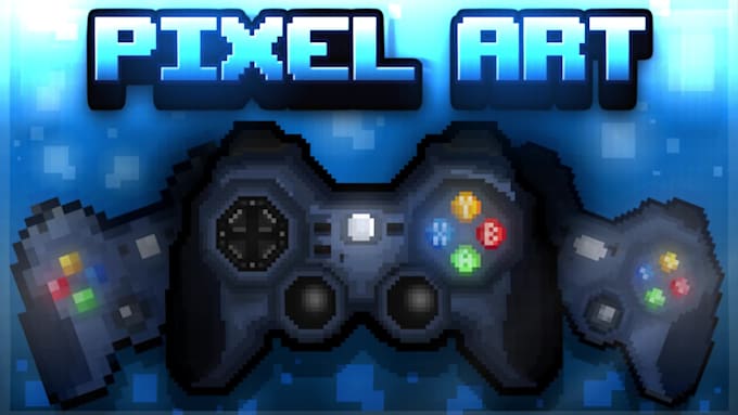 design pixel art of any object