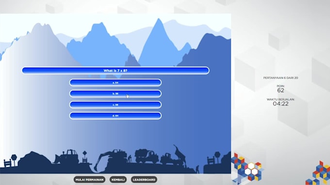 create custom interactive HTML game for your event or business