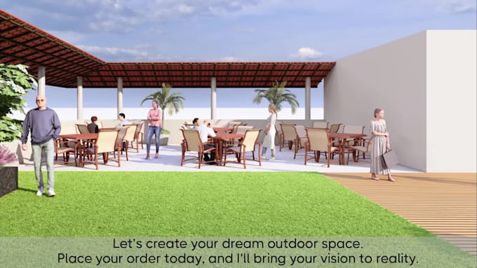 design luxury landscape layouts for villas, terraces, and farmhouses