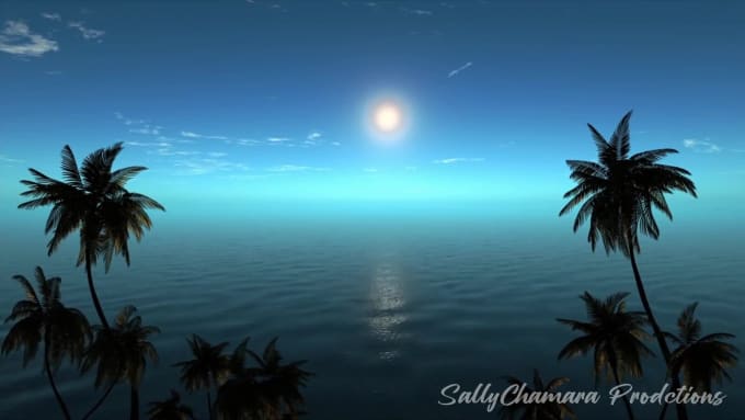 Hire a freelancer to create 3d animated 50 ocean wave meditation music videos