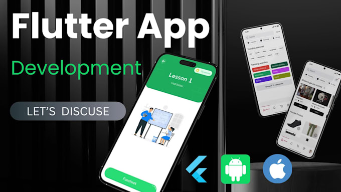 do mobile app development, ios app, android app web app, flutter app development
