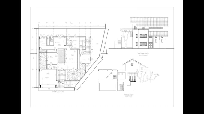 Design architectural 2d floor plans in autocad by Harsha_ka | Fiverr