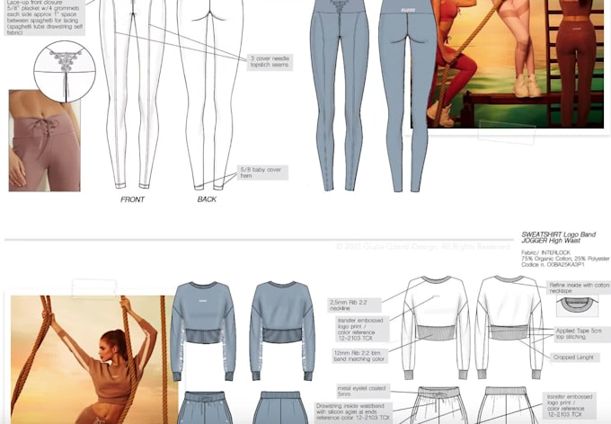 design activewear womenswear collections