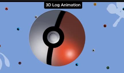 create 3d rotating logo animation, spinning GIF