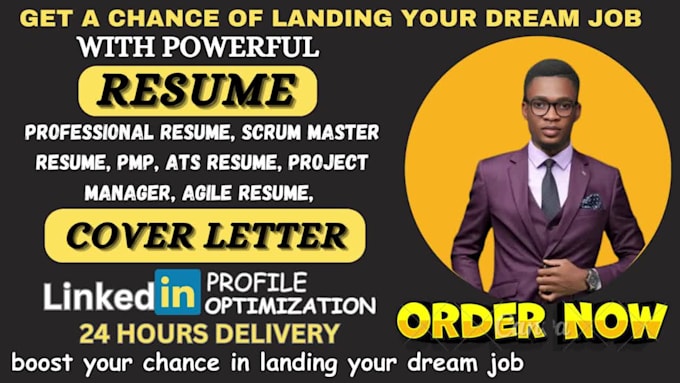 write professional scrum master agile resume pmp ats resume project management