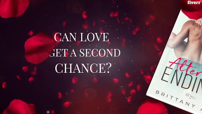 create a romance book promo video
