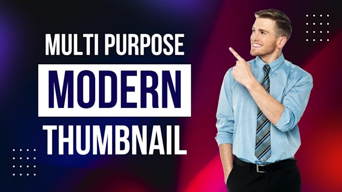 design attractive youtube thumbnail